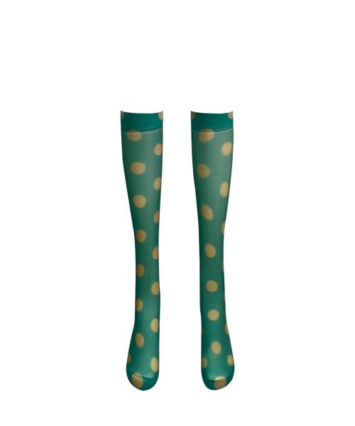 Dot Play Knee stockings (Moss)