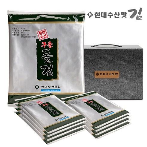 현대수산맛김 보령 대천김 돌김, 상세설명 참조, 9개 - 전장김 | 쿠팡