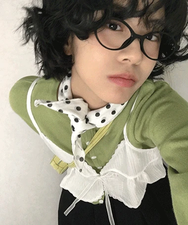 가르송 도트 스카프