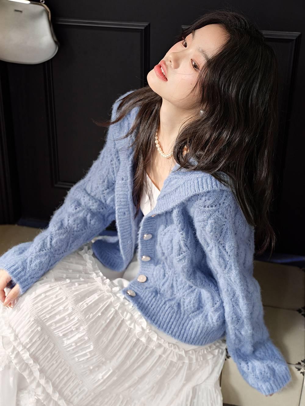 세일러 칼라 스웨터