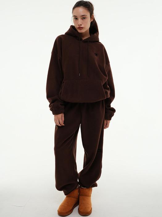 CENTAUR FLEECE PANTS_BROWN