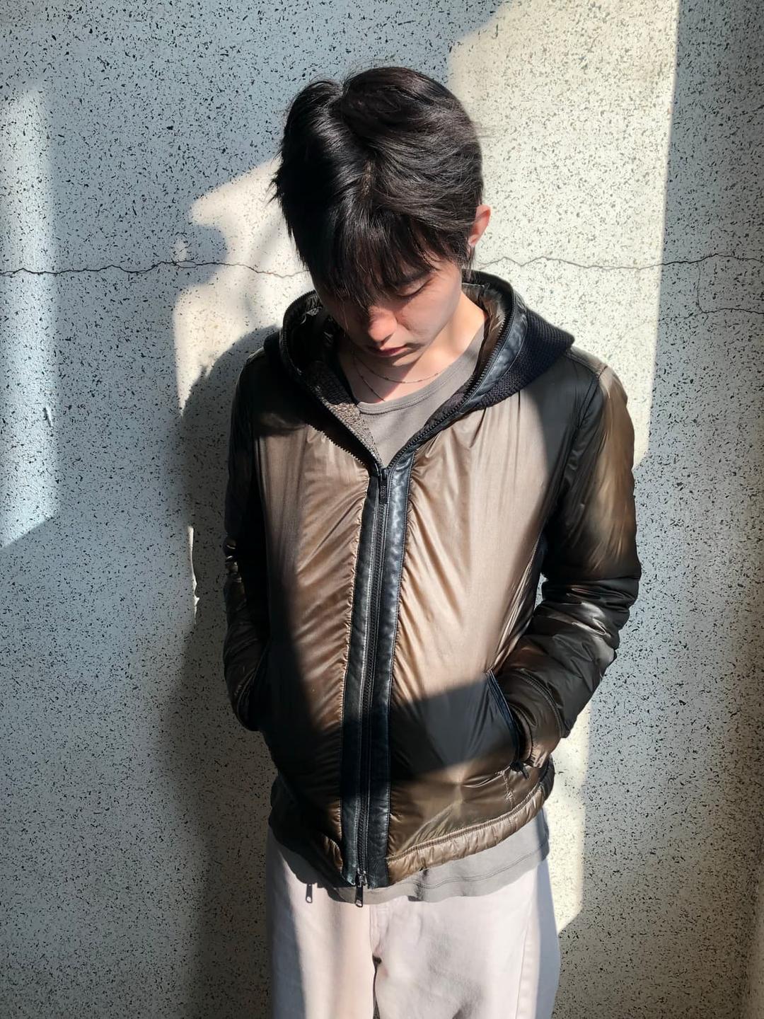 아르마니 레더 트림 푸퍼 자켓 | 후루츠패밀리