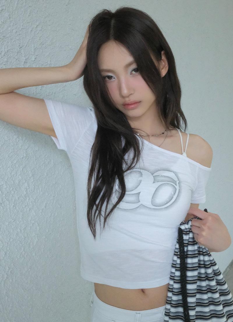 KIKI SLIM TEE / WHITE