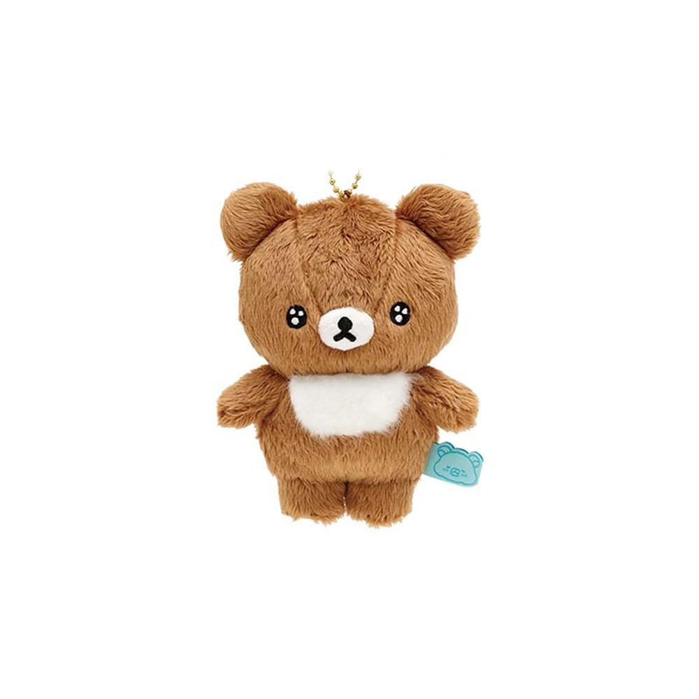리락쿠마｡ 너무 배불러 초롱초롱 마스코트 봉제인형 (챠이로이코구마)