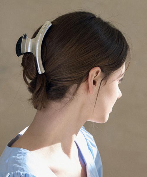 STH8P1147 메탈 롱 헤어핀 실버