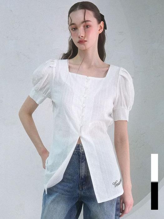 Jein Puff Long Blouse - 2COL