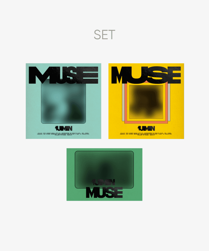 Jimin (BTS) 'MUSE' (Set) + 'MUSE' (Weverse Albums ver.) Set