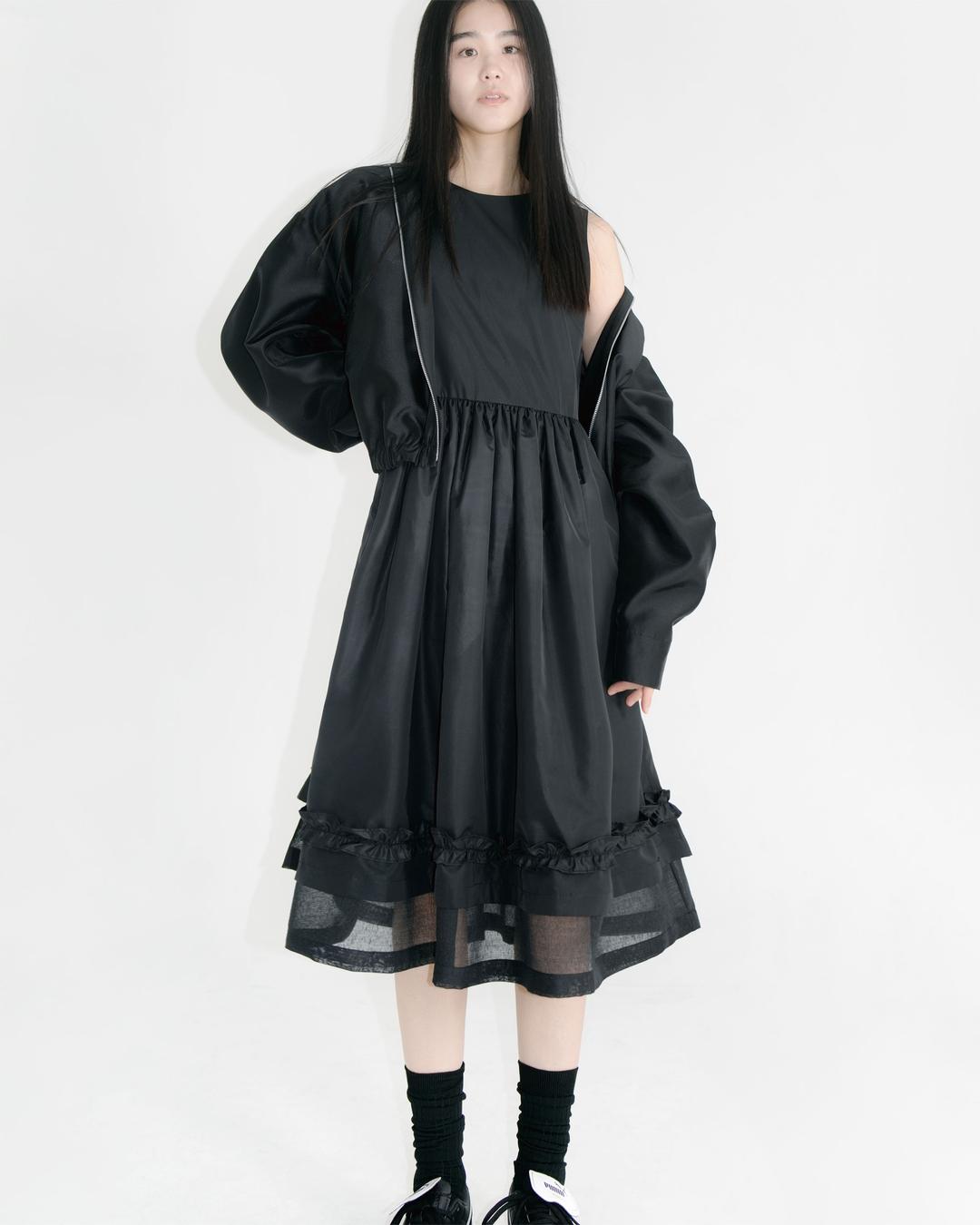 sleeveless shirring dress (open, 단독 주문 시 선발송)