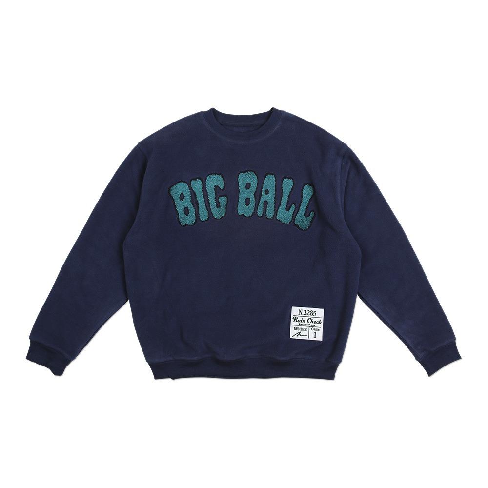 BIG BALL FLEECE SWEATSHIRTS - NAVY