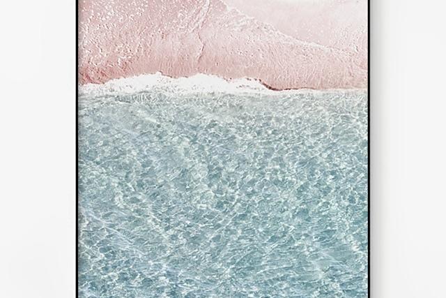 파도 인테리어 액자