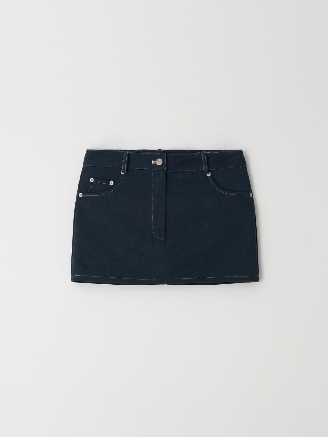 Page Mini Skirt Pants (Vintage Navy)