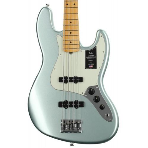 [관부가세포함] Fender American Professional II Jazz Bass - Mystic Surf Green with Maple Fingerboard