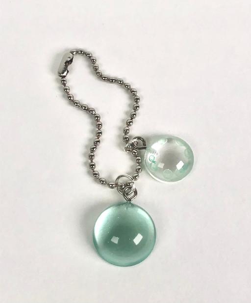 초록이 투명해 키링