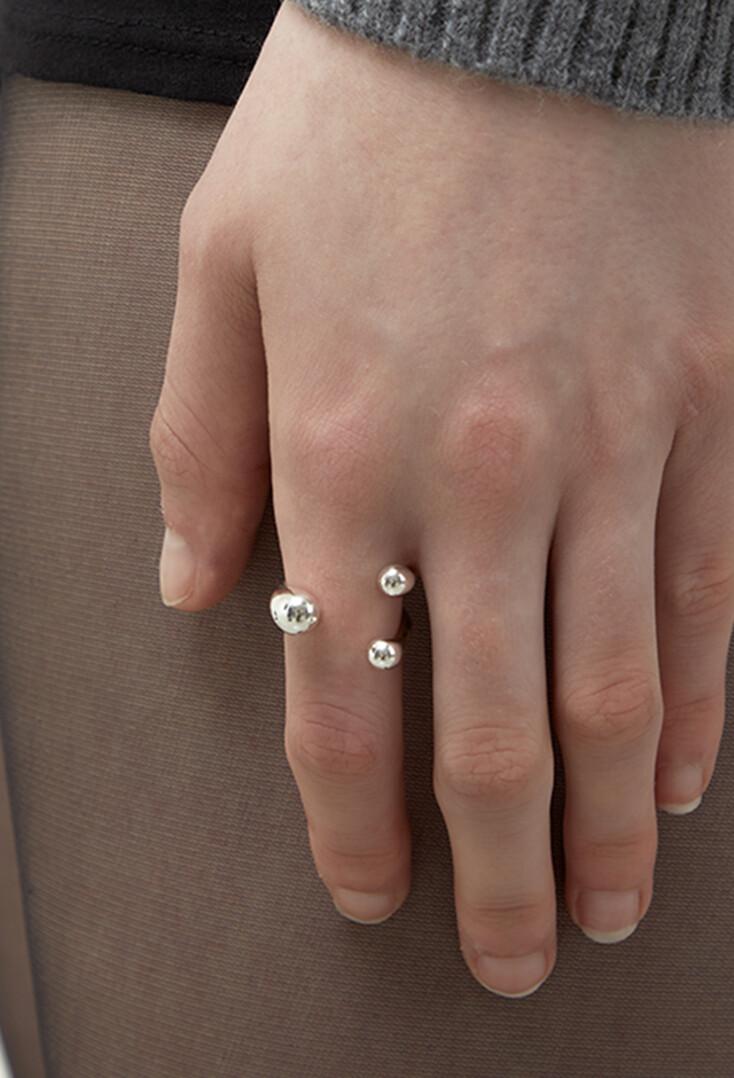 FANTASY SPLASH RING (RHODIUM)