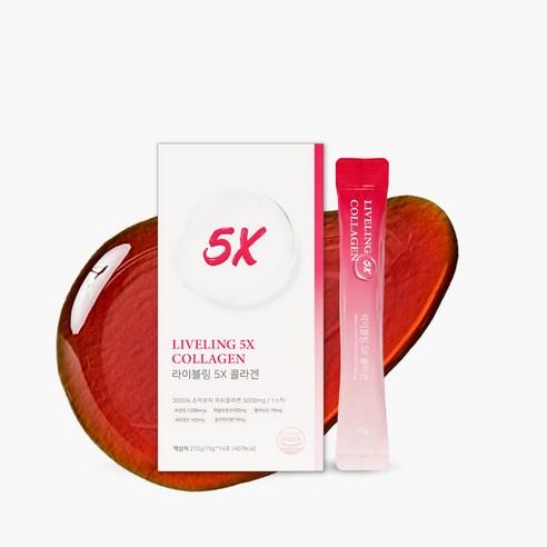 라이블링 5X 콜라겐 210g, 210g, 1개