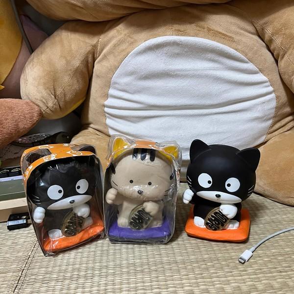 타마와 친구들 쇼와 레트로 복고양이 컨셉 저금통