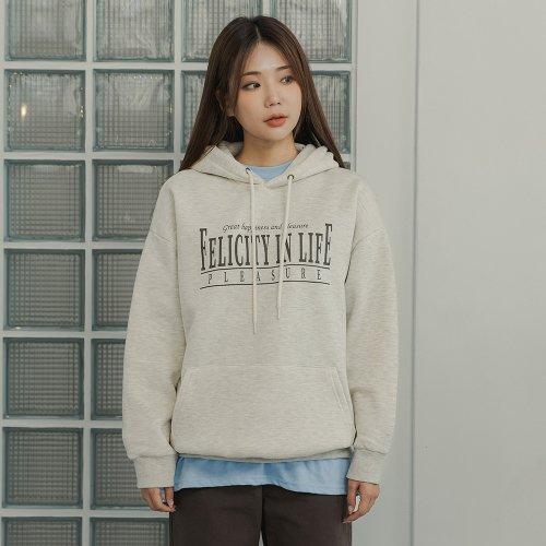 FELICITY IN LIFE 오버핏 후드티 AVH516 (4 COLOR)