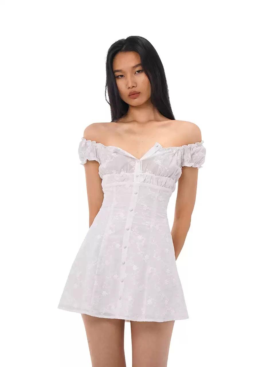 SweetChilling lace mini dress
