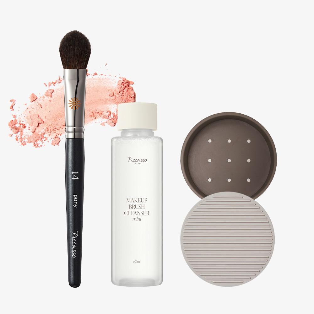 [피카소] PONY14 블러셔(생기 블러링)(+클렌저 미니+클렌징 매트 증정)(도착보장)