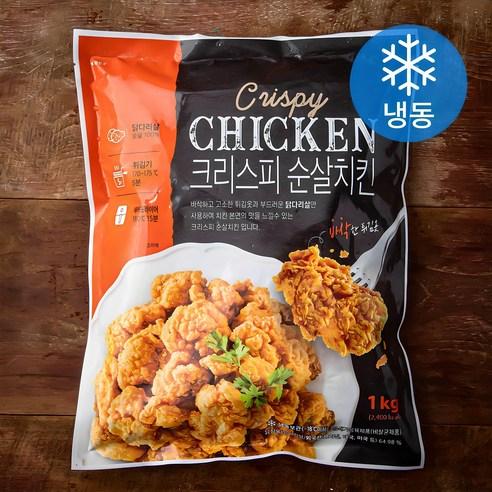 크리스피 순살치킨 (냉동), 1kg, 1개 - 치킨/너겟 | 쿠팡