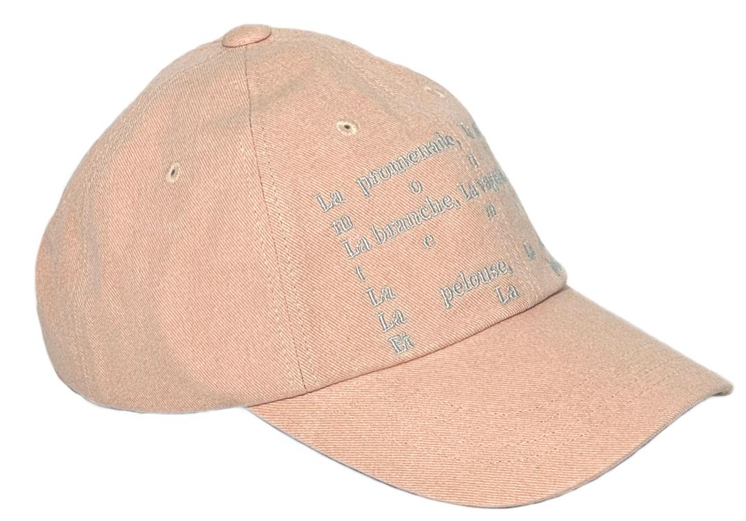 르프레농 볼캡 LE PRÉNOM Ball cap, [Light salmon] *NEW ARRIVALS*