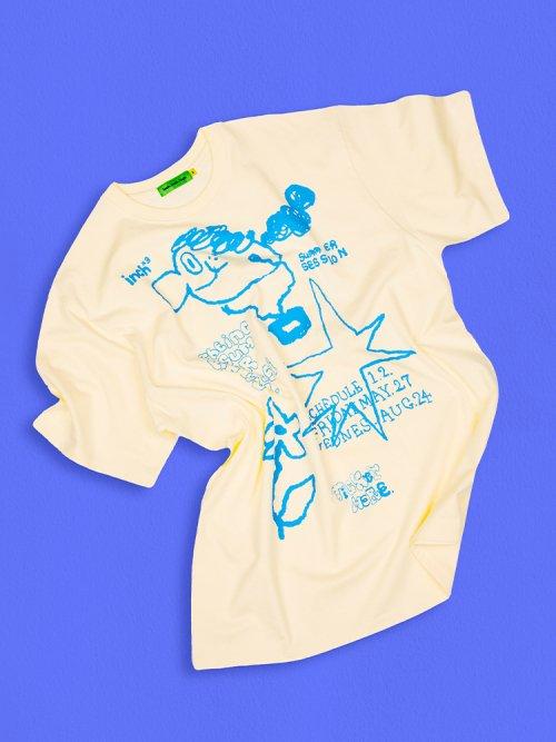 Face T-SHIRT (Cream)