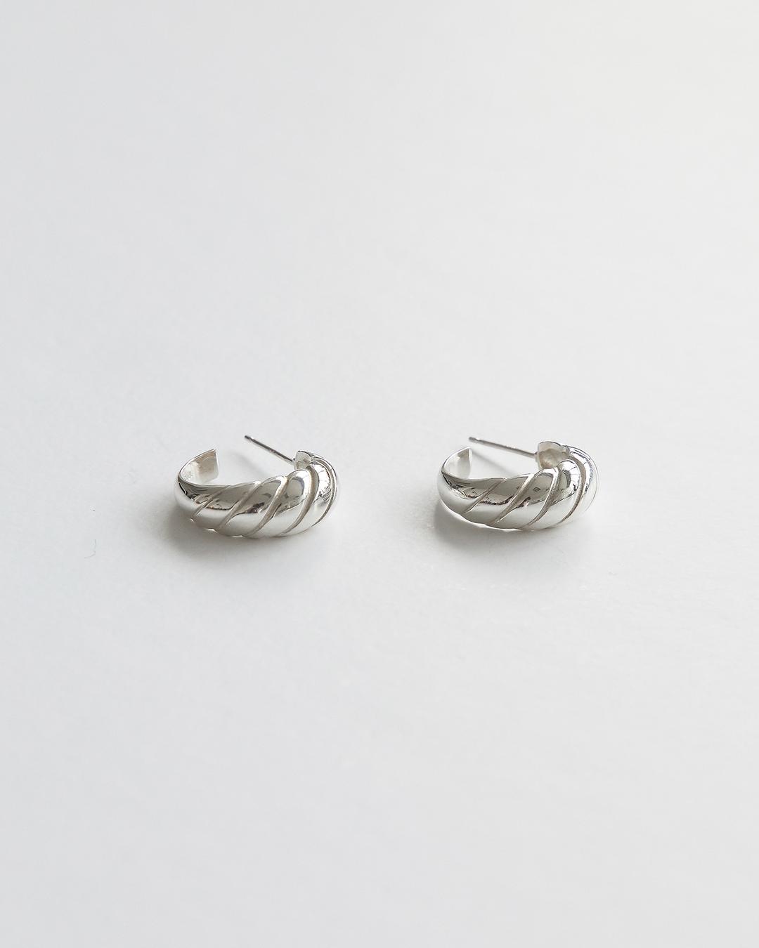 croissant earring
