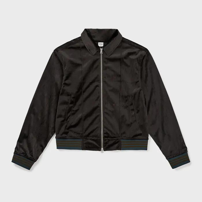[Mmlg] VELOUR TOUR TRACK JUMPER (BROWN)
