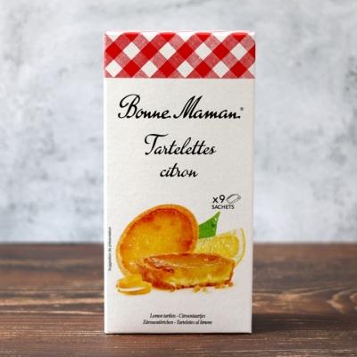 [치즈퀸 특가][유통기한 2024.9.1] 본마망 레몬 타르트 125g (9입)