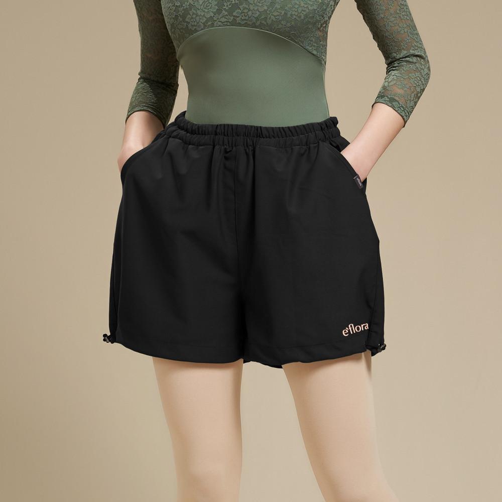 이플로라 발레 땀복 웜업 팬츠 쇼츠 3부 반바지 ef2300