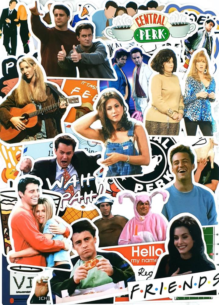 미드 프렌즈 스티커 굿즈 50장 세트