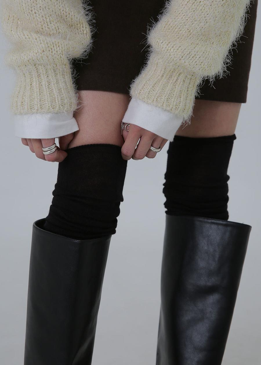 블랙업 [8천장판매] 가츤 셔링 오버니삭스