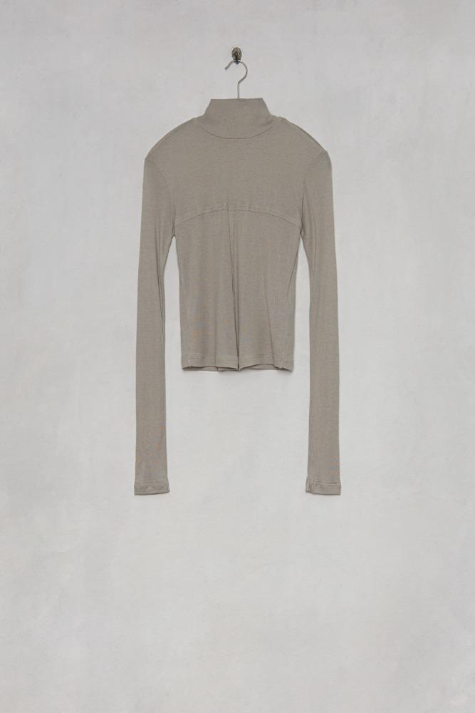 Mona Turtle-Neck Top light beige, khaki