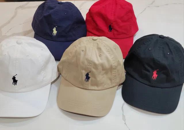 [해외] 폴로랄프로렌 보이즈 남녀공용 포니로고 볼캡 야구모자