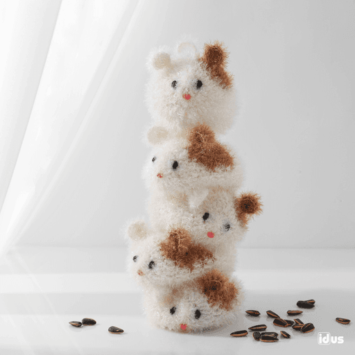 🌻햄스터 수세미 (1+1)🌻