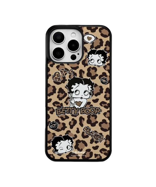 베티붑 레오파드 에폭시 범퍼 폰케이스_브라운