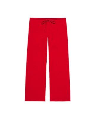 CASHMERE LOUNGE PANTS - RED