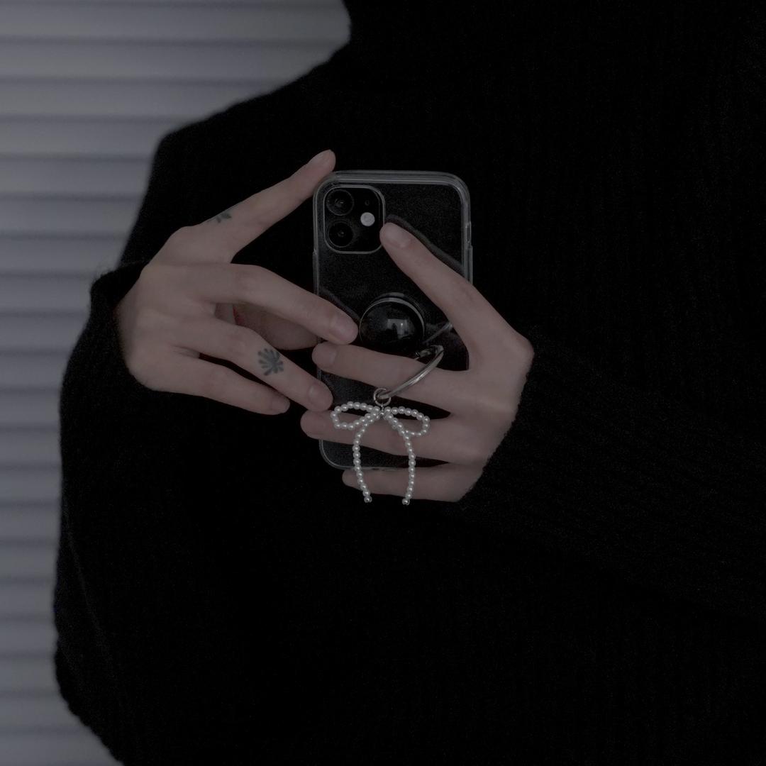 Ribbon Ring - Pearl