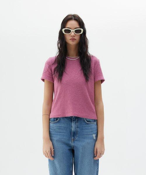 LY TERRY T-SHIRT(PINK)
