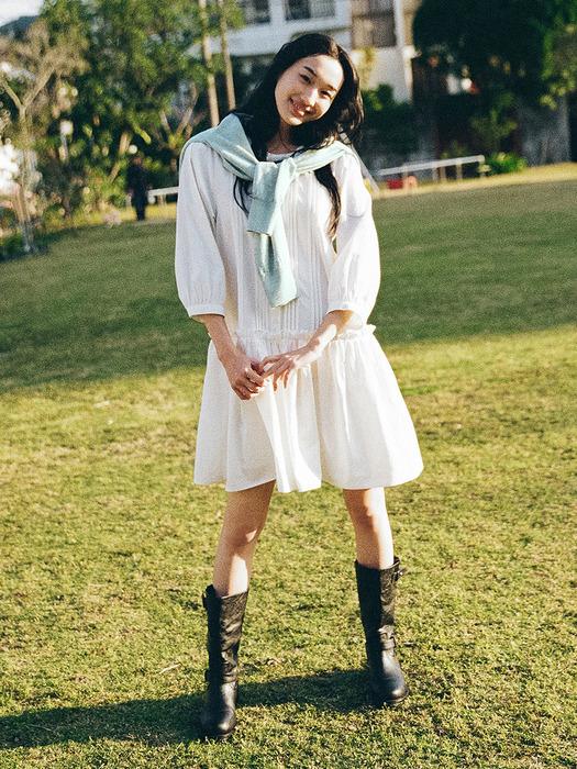 HEIDY COTTON ONE PIECE_WHITE