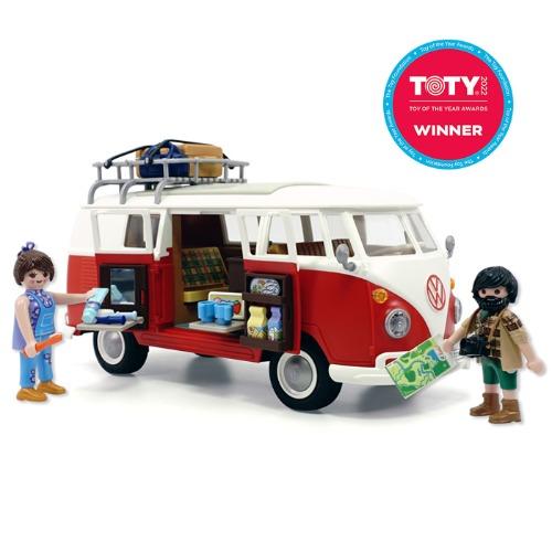 플레이모빌 폭스바겐 T1 캠핑 버스(70176)