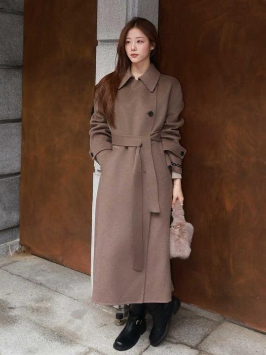 잇미샤 사이드버튼 트렌치 핸드메이드 코트 ITPBZHL740 (3COLOR)