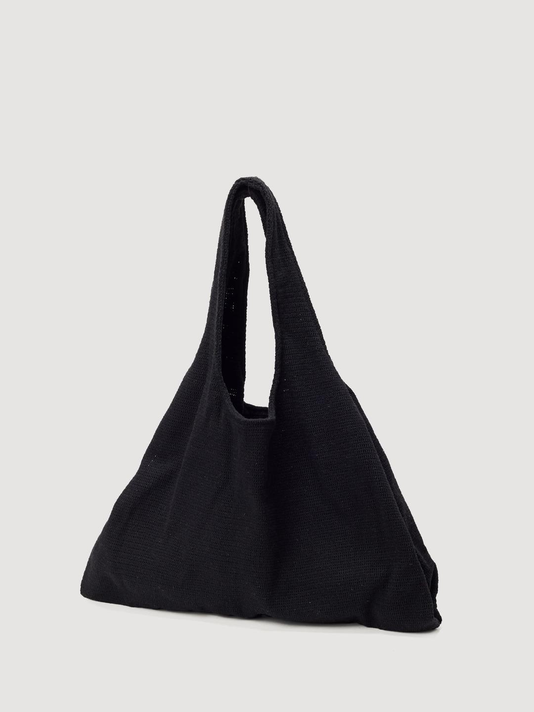 [6월 9일 발송] Flower Market Bag - Natural Net Black