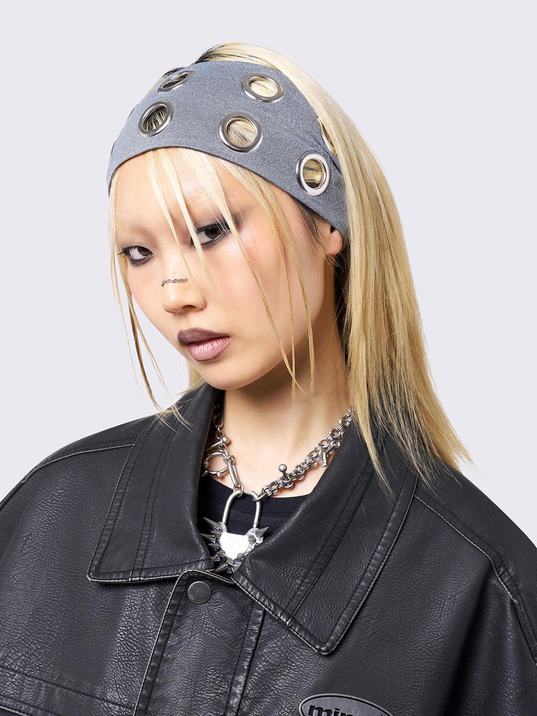 Elektra Grey Headband - One Size / Grey