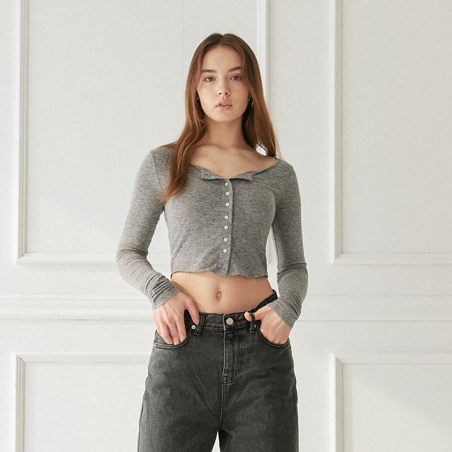 Slim long sleeve (Grey)