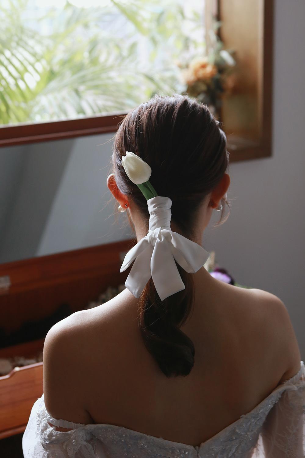 메이든 새틴 헤어밴드 HAC0212