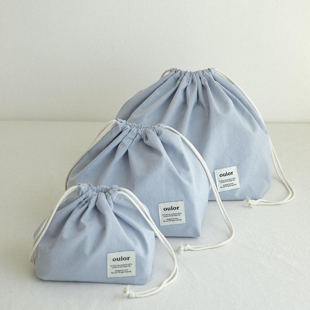 ouior chubby string pouch_skyway