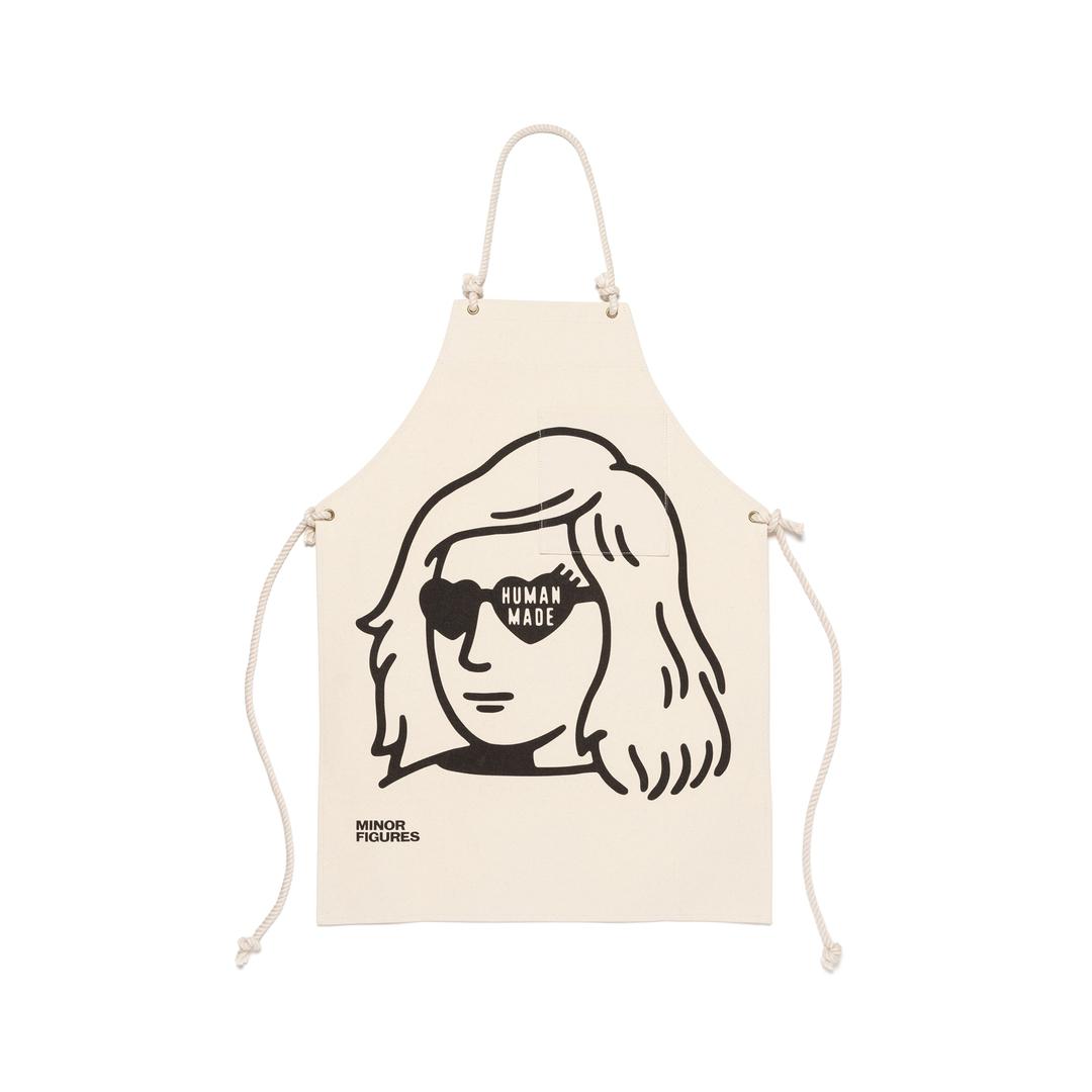 HUMAN MADE x MINOR FIGURES APRON - WHITE / F