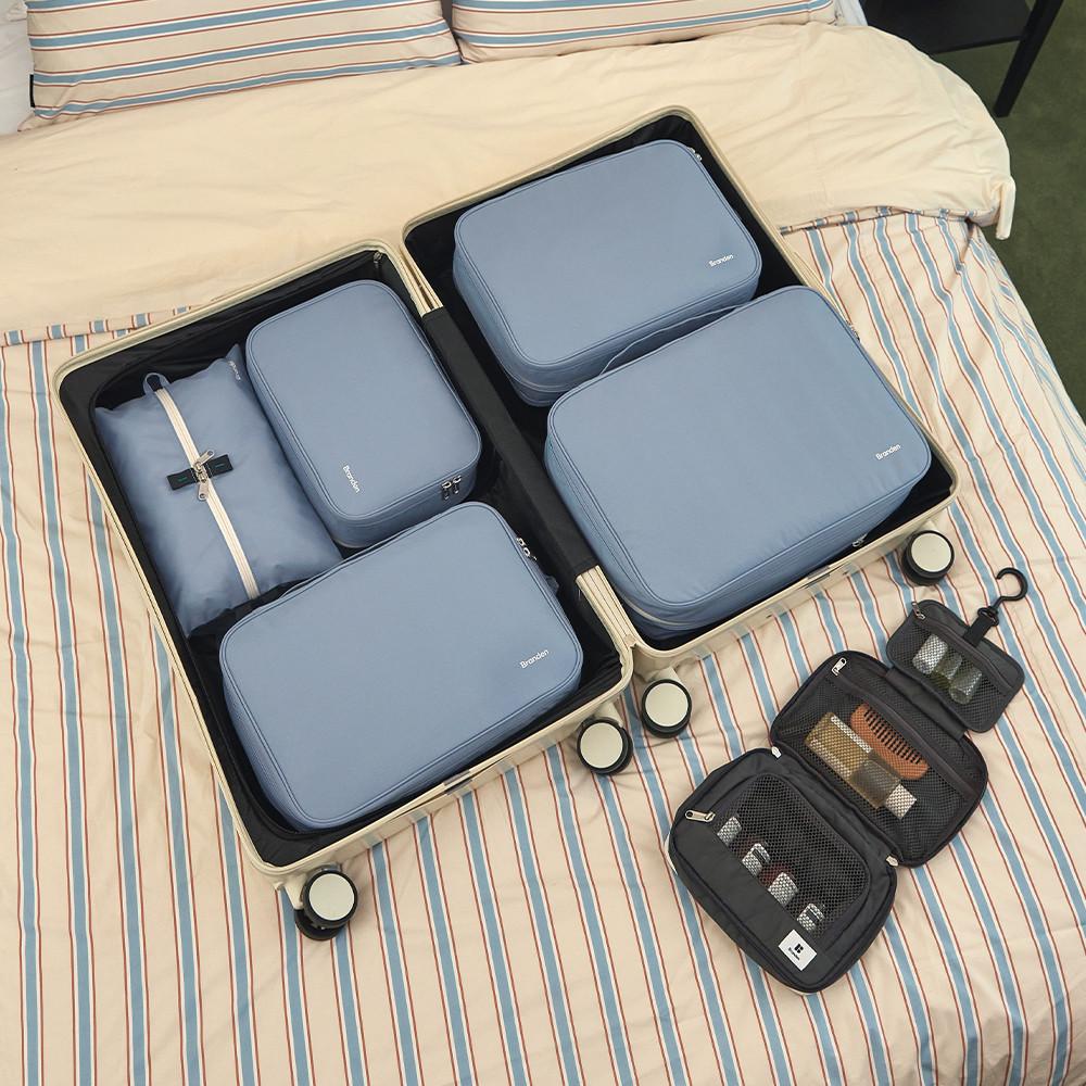 [브랜든] 부피순삭 압축 파우치 2세대 여행용압축파우치 SET (20인치/24인치/28인치)