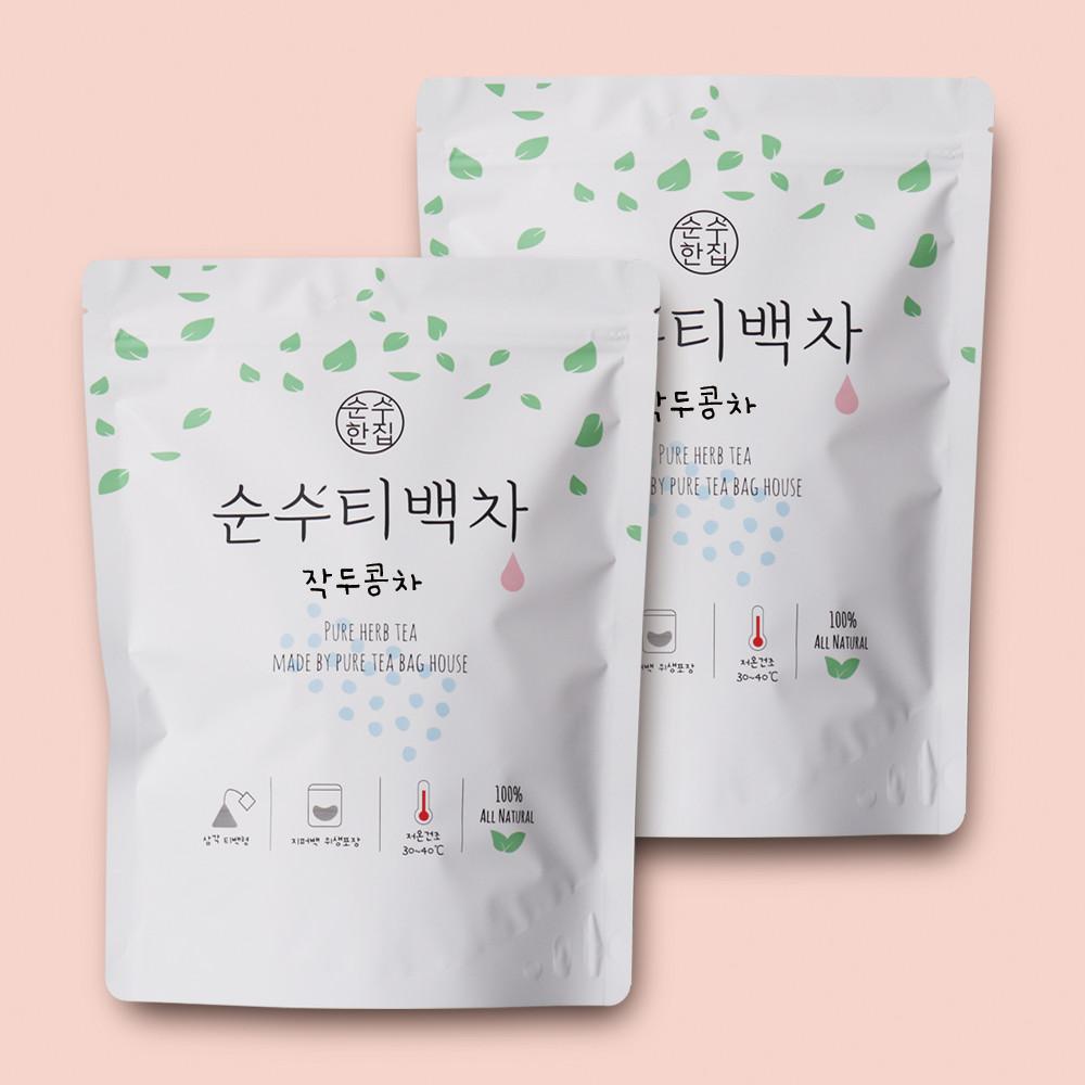 1+1 티백 100개입 호박팥차 작두콩차 쑥차 계피 대추 당귀차 생강 작약 노니 칡차 솔잎 현미 결명자 연잎 바나바잎차 여주차